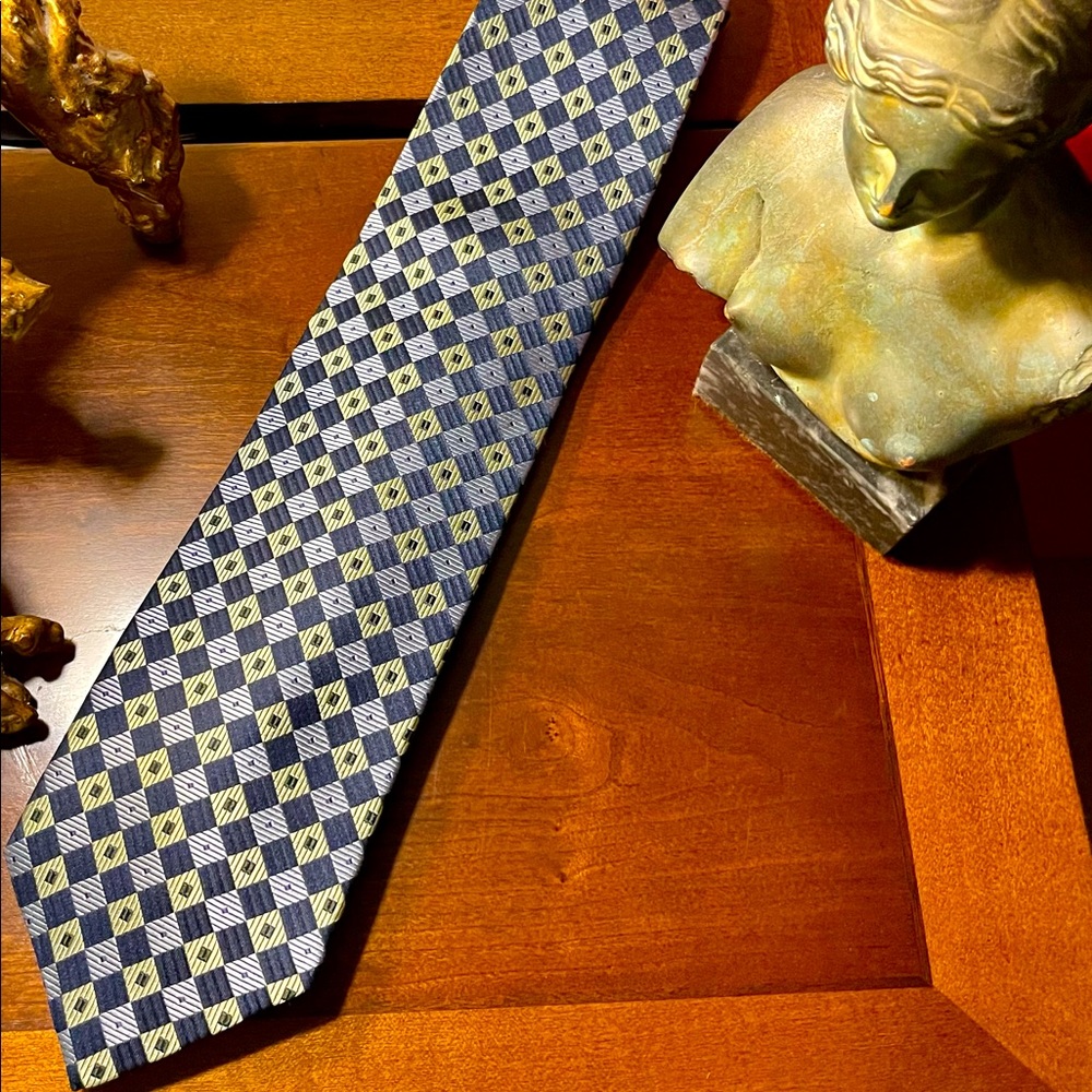 Mens Valerio Garati Vintage Silk Tie